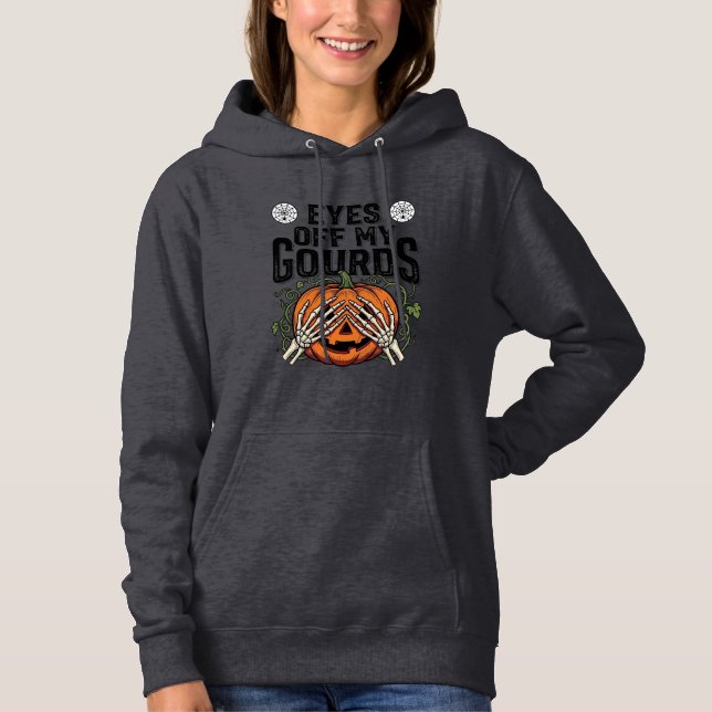 Rolig Pumpa Tröja Ögon Av Min Pumpa Halloween T (Framsida)