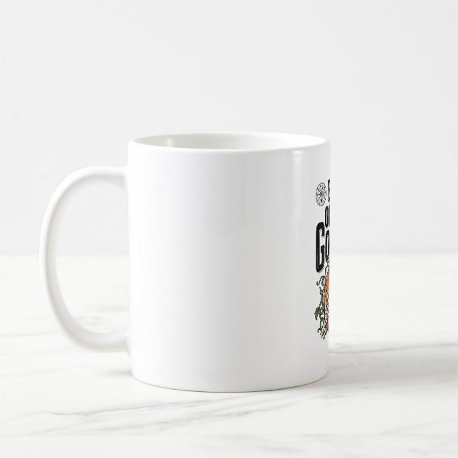 Rolig Pumpa Tröja Ögon Av Min Pumpa Halloween T Kaffemugg (Vänster)