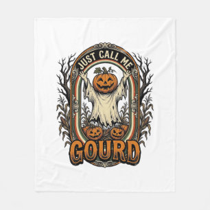 Rolig Pumpa Tröja Vintage Gravyr Halloween Co Fleecefilt