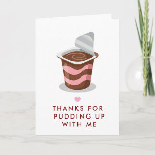 Rolig Pun Pudding Mors Dag Kort