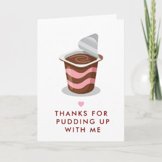 Rolig Pun Pudding Mors Dag Kort
