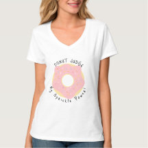 Rolig pun rolig DONUT Rosa T-Shirt