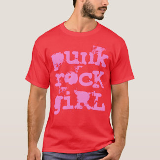 Rolig Punk Rock Tjej T Shirt
