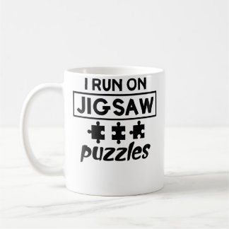 Rolig Pusselälskare Kaffemugg