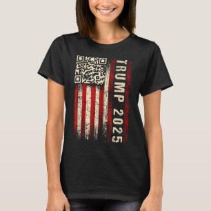 Rolig Qr Donald Trump Dansar 4745 Kod Video T Shirt