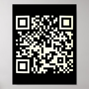Rolig Qr President Trump 4547 Tröja Trump Dansar C Poster