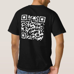 Rolig QR President Trump 45/47 Trump Dansar Kod T Shirt
