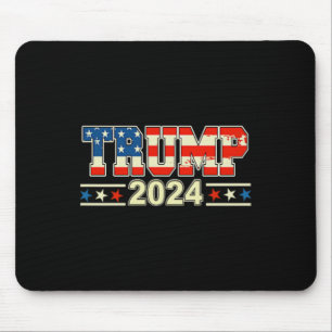 Rolig Qr President Trump Dans Kod (på Byck) 2 Musmatta