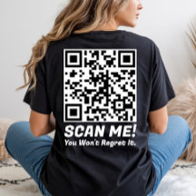 Rolig QR Skanna mig! Roligt Sorgsen Skämt