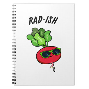 Rolig Rädis Rolig Rädis Puns Anteckningsbok