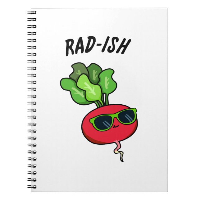 Rolig Rädis Rolig Rädis Puns Anteckningsbok (Framsidan)