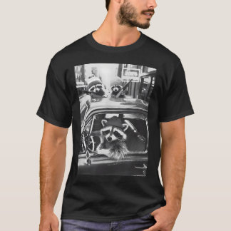 Rolig Rådjursgäng Vintage Cool Kattdjur T Shirt