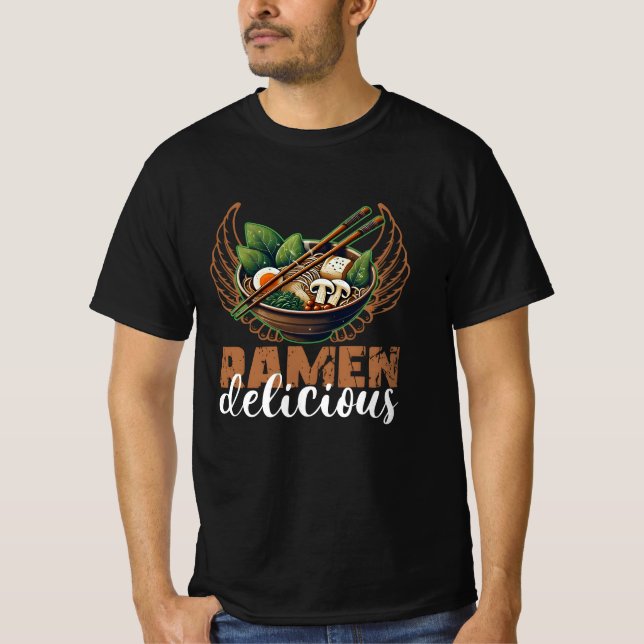 rolig ramen utsökt design för älskare t shirt (Framsida)