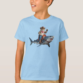 Rolig randig haj barn t-shirt