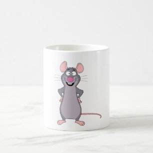 rolig råtta kaffemugg