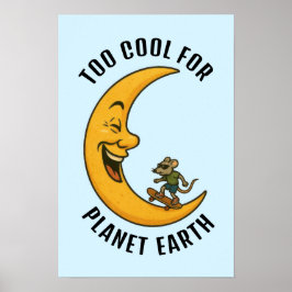 Rolig råtta poster