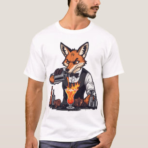 Rolig Rävrestaurangtröja T Shirt