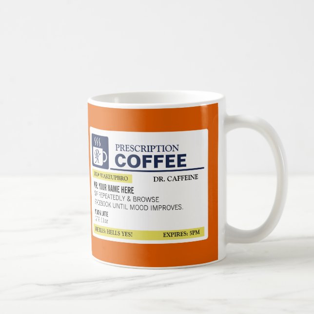 Rolig receptkaffemugg kaffemugg (Höger)