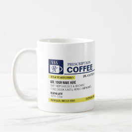 Rolig receptkaffemugg kaffemugg