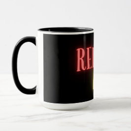Rolig Redneck AF Neon Personlig Mugg