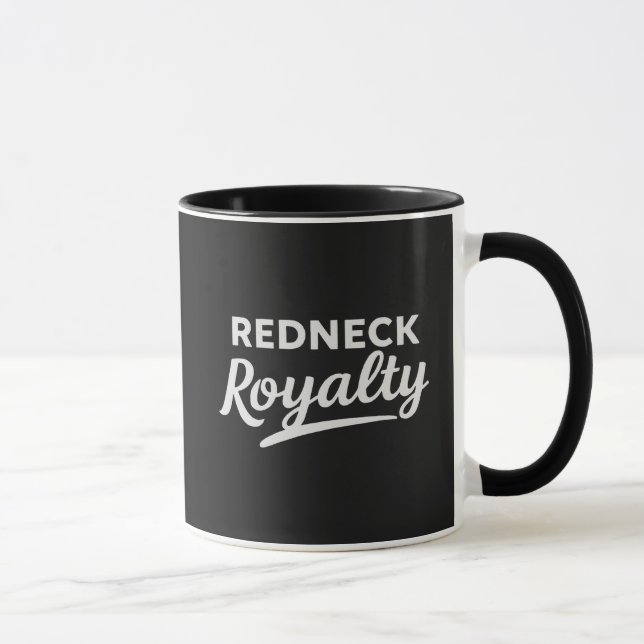 Rolig Redneck Kunglighet Stolt Arbetarklass  Mugg (Höger)