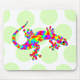 Rolig regnbågeSalamander Mousepad Musmatta