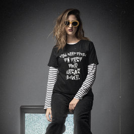 Rolig religiös sydstatsordspråk mörkt t shirt