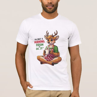 Rolig Ren Jul Morgon Person Citat T Shirt