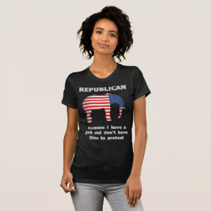 Rolig republikan tee shirt