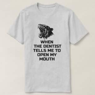 Rolig resa till tandläkaren t shirt