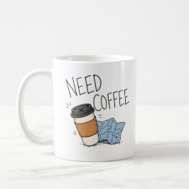 Rolig Resecitat på Kaffe Kopp