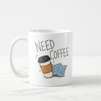 Rolig Resecitat på Kaffe Kopp