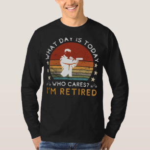Rolig Retired Scuba Diving T-shirt - Vem Bryr Sig