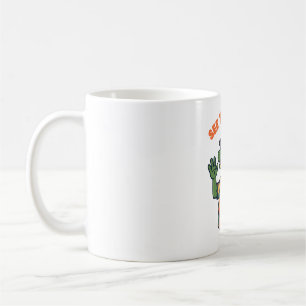 Rolig Retro Alligator Vi Ses Sen Kaffe Mugg