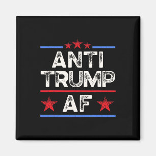 Rolig Retro Anti-trump Af Magnet