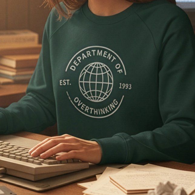 Rolig Retro Avdelning för Övertänkande Introvert T Shirt (Skapare uppladdad)