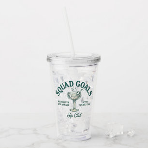 Rolig Retro Cocktaill Party Design Take Away Mugg