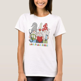 Rolig Retro Gnome Sjuksköterska Tröja