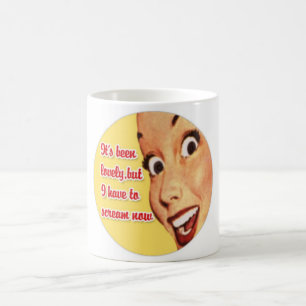 Rolig Retro hemmafruSKRImugg Kaffemugg