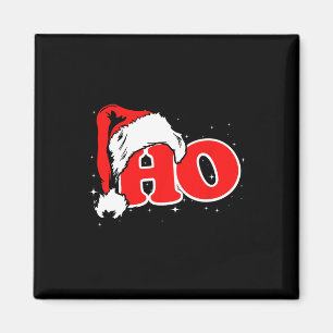 Rolig, Retro, Ho, Jul, Tomte Var är mina Hos Magnet