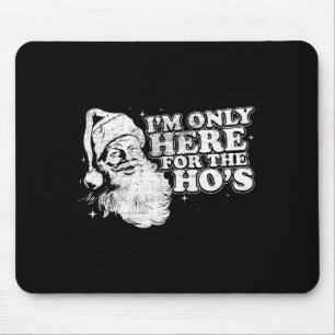 Rolig, Retro, Jul, Tomte Jag Är Bara Här För T Musmatta