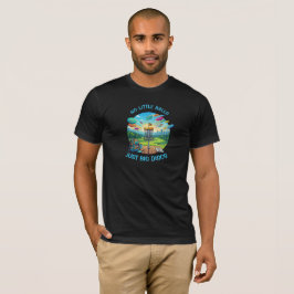 Rolig Retro-märke för Discgolf Vintage-illustratio T Shirt