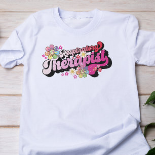 Rolig Retro Sjukgymnast/Sjukvårdsterapeut för Andn T Shirt