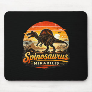 Rolig retro spinosaurus dinosaur spinosaurus musmatta