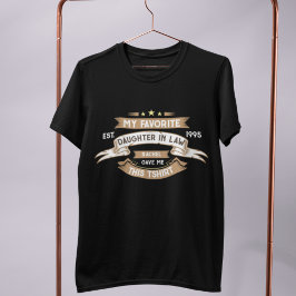 Rolig Retro Vintage Pappa Mamma Gav Mig Detta T Shirt