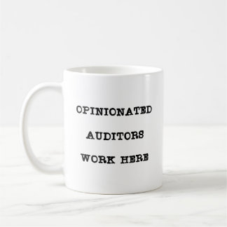 Rolig revisor kaffemugg