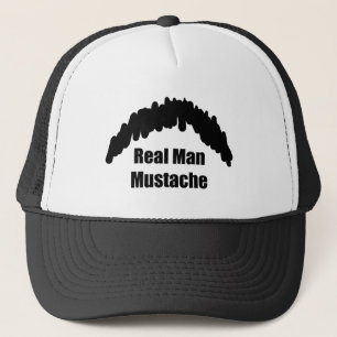 Rolig Riktig Mans Kakor Dammare Mustasch Keps