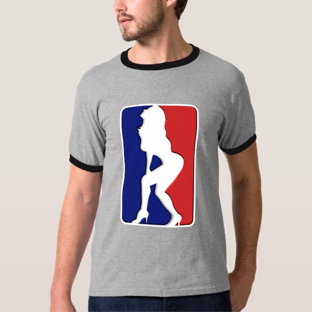 Rolig RingerT-tröja för NBA Tee (Framsida)
