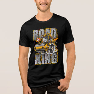 Rolig Road King Konstruktion Kompaktor Operatör T Shirt