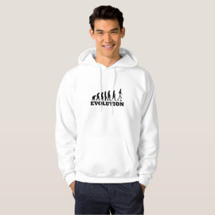 Rolig robotevolution hoodie